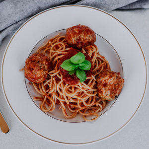 Spaghetti Bolognese & Meatballs 