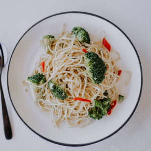 Spaghetti Chilli, Garlic & Broccoli 